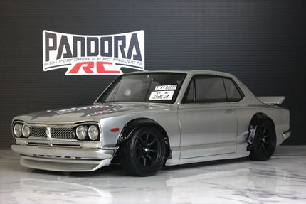 Pandora RC 1/10 Drift Car Body Set Nissan skyline HT 2000GT-R KPGC10 PAB-3203 JDM D1GP Tokyo Drift Nismo