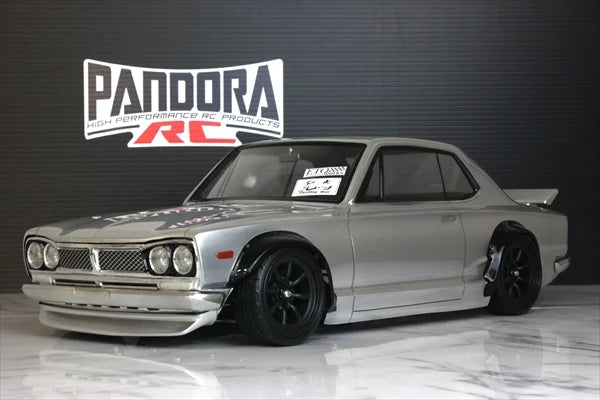 Pandora RC 1/10 Drift Car Body Set Nissan skyline HT 2000GT-R KPGC10 PAB-3203 JDM D1GP Tokyo Drift Nismo