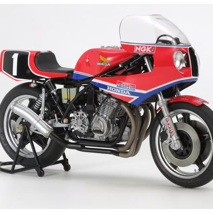 14014 Tamiya 1/12 Scale Model Bike Kit Honda RS1000 Endurance Racer