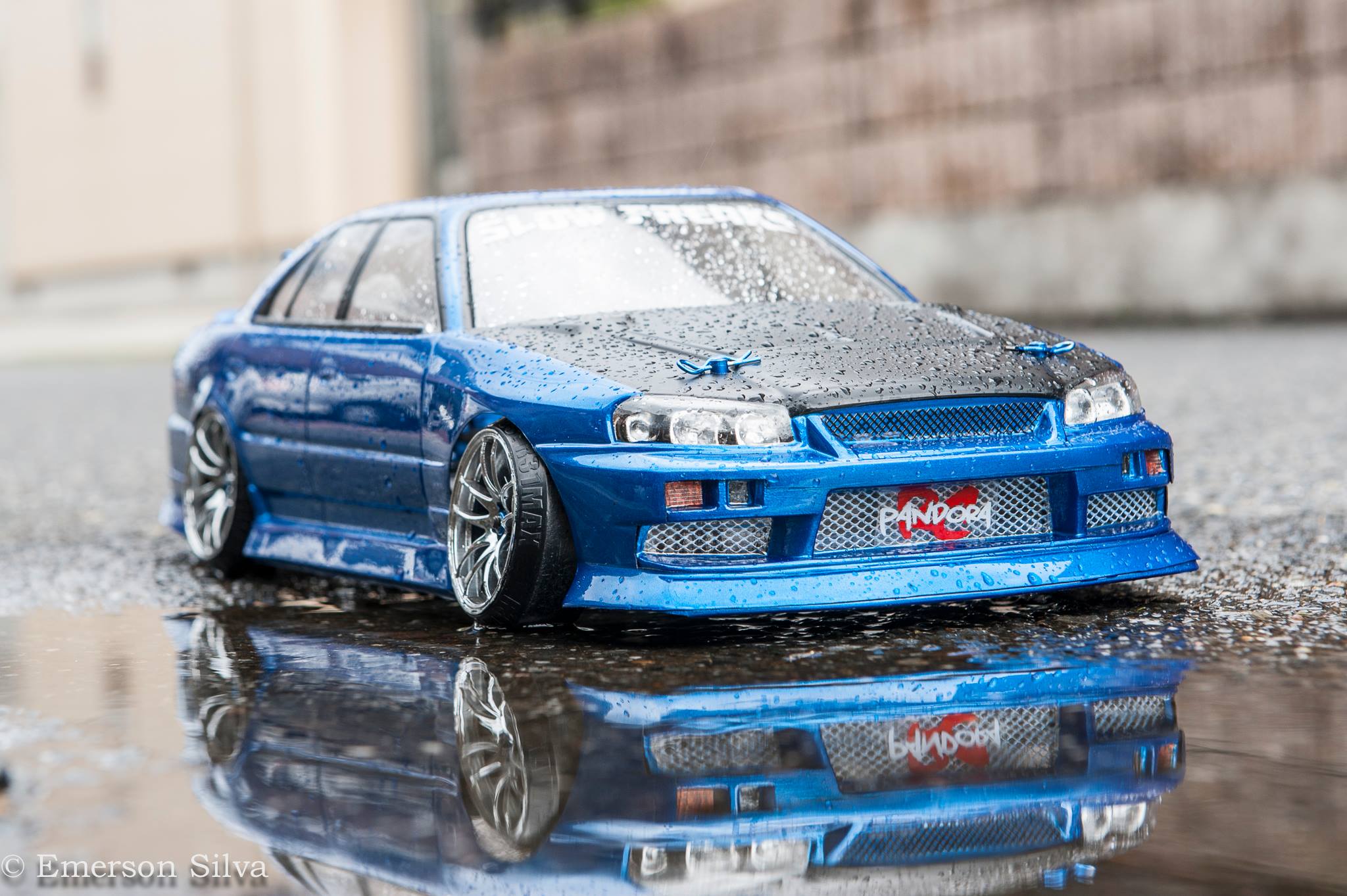 Pandora RC 1/10 Drift Car Body Set Nissan Skyline R34 4 door Seden PAB-3145 JDM D1GP Tokyo Drift Nismo