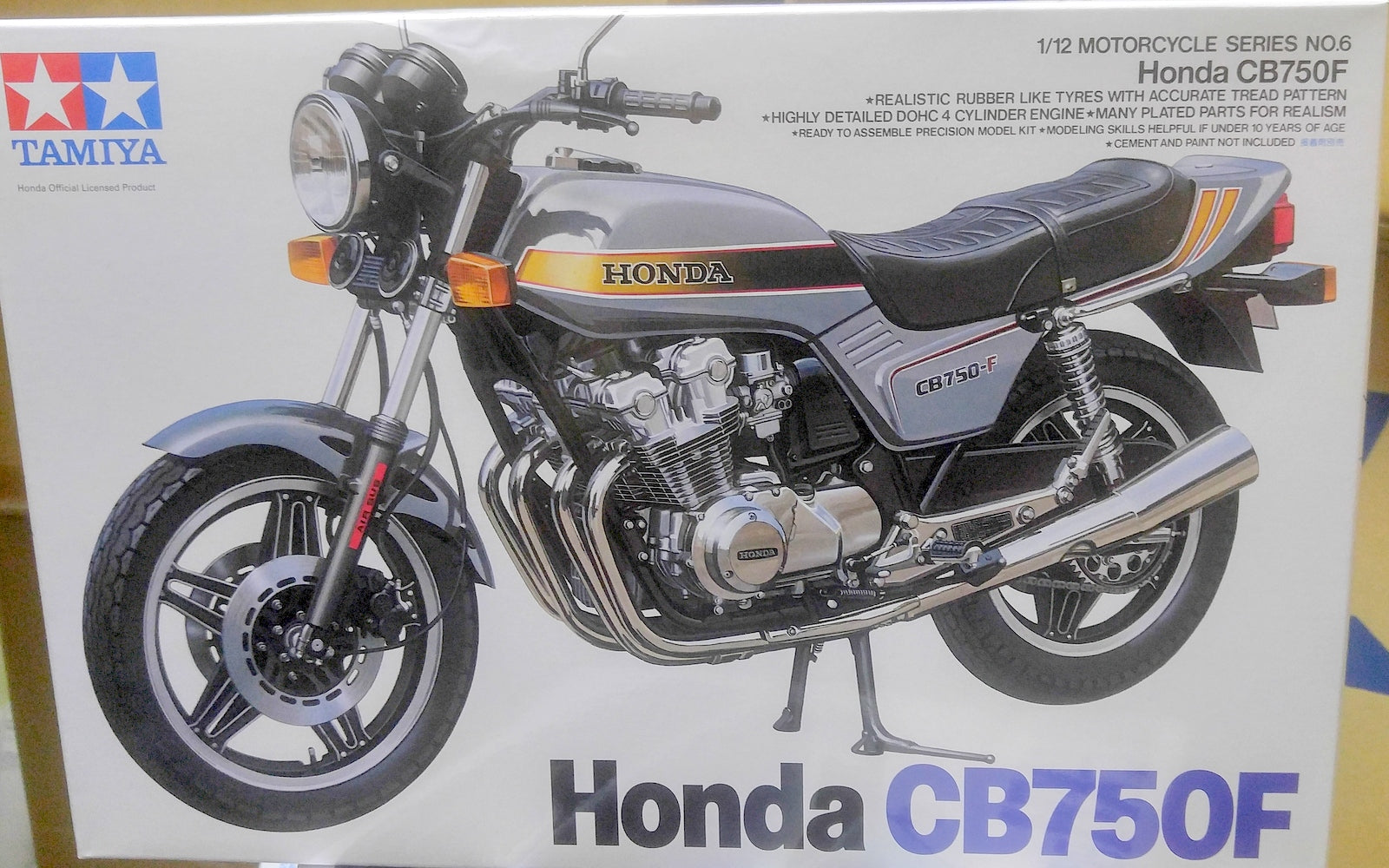 14006 Tamiya 1/12 Scale Model Bike Kit Honda CB750F Street Bike