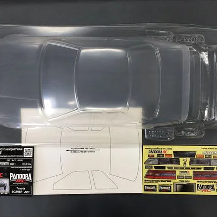 Pandora RC 1/10 Drift Car Body Set Toyota Soarer PAB-3153 JDM D1GP TRD GAZO Tokyo Drift