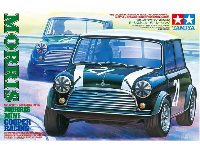 24130 Tamiya 1/24 Scale Model Car Kit Mini Cooper Racing
