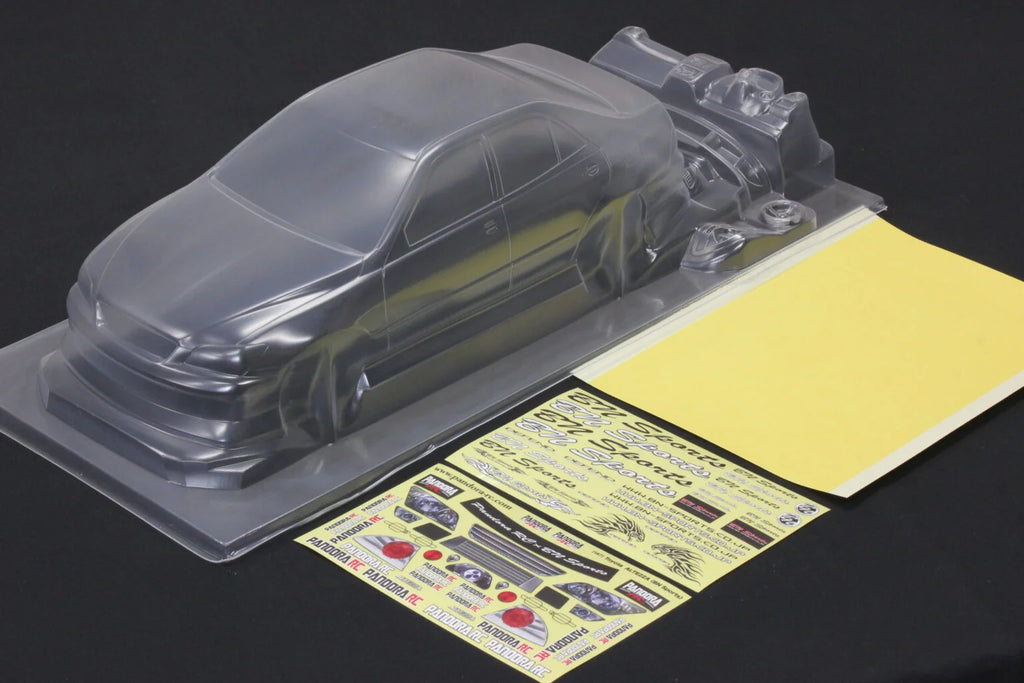 Pandora RC 1/10 Drift Car Body Set Toyota Altezza BN Sport PAB-2167JDM D1GP Tokyo Drift TRD