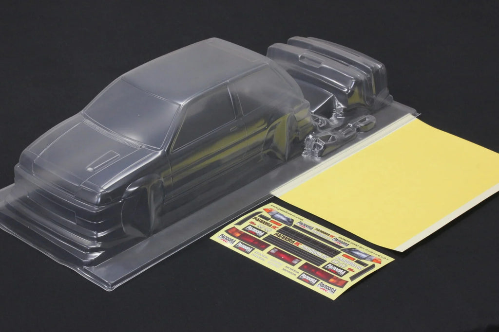 Pandora RC 1/10 Drift Car Body Set Honda Civic Si Wonder Civic PAB-3179 JDM D1GP Tokyo Drift
