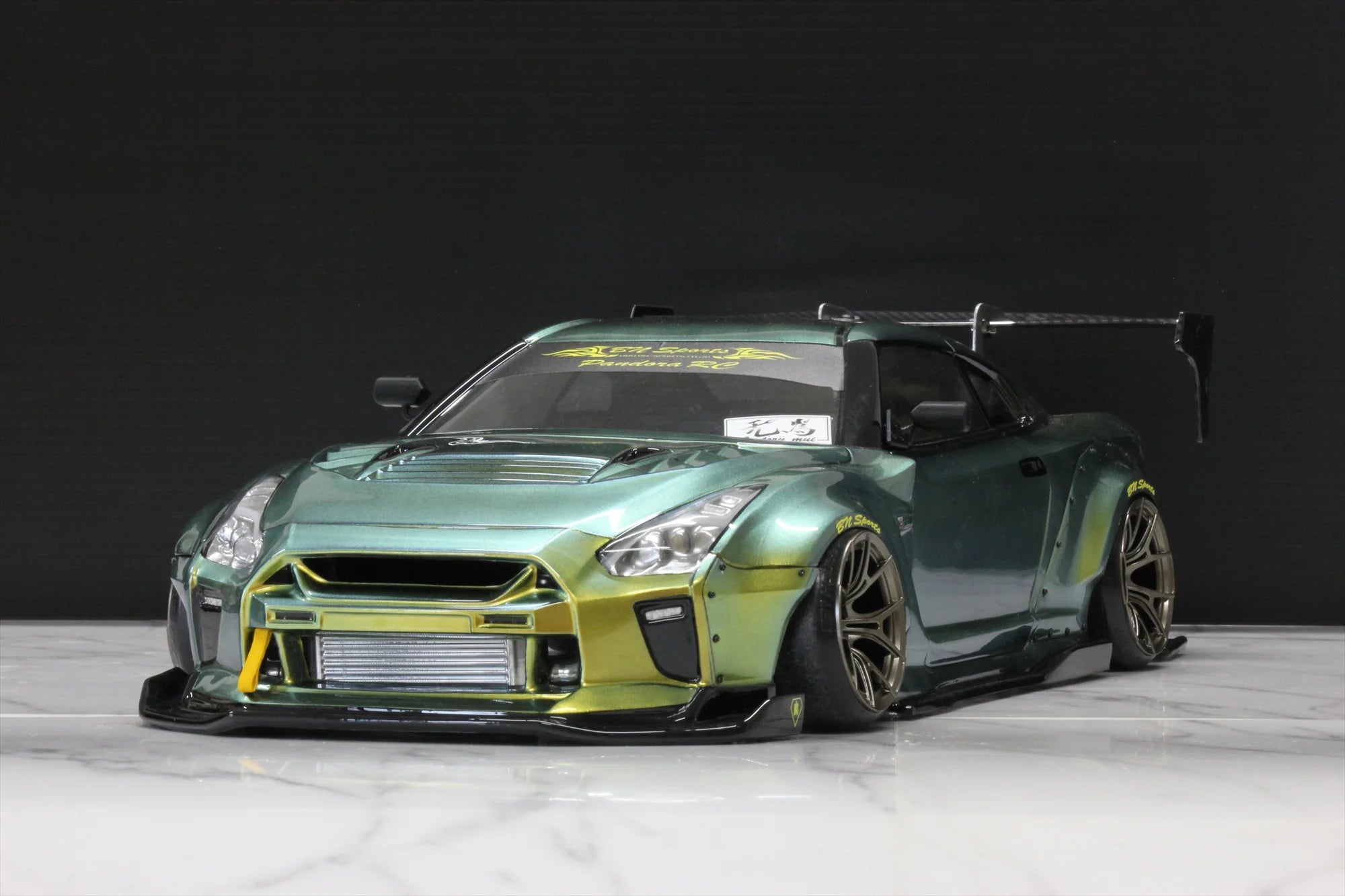 Pandora RC 1/10 Drift Car Body Set Nissan Skyline GT-R R35 BN Sport  PAB-3207 JDM D1GP Tokyo Drift Nismo