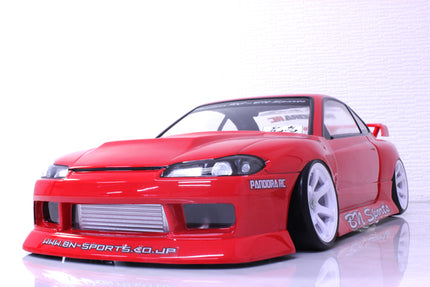 Pandora RC 1/10 Drift Car Body Set Nissan Silvia S15 BN Sport PAB-2185 JDM D1GP Tokyo Drift Nismo