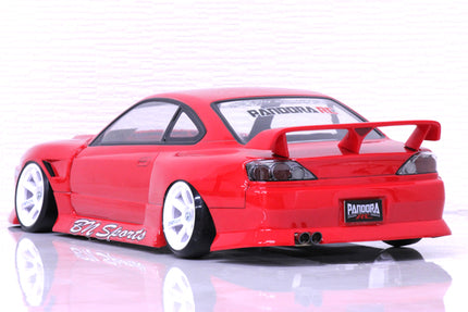 Pandora RC 1/10 Drift Car Body Set Nissan Silvia S15 BN Sport PAB-2185 JDM D1GP Tokyo Drift Nismo