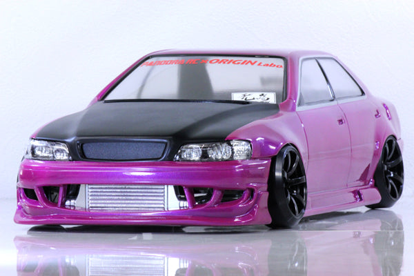 Pandora RC 1/10 Drift Car Body Set Toyota Chaser Origin Labo JZX100 4 door Seden PAB-2156 JDM D1GP Tokyo Drift TRD