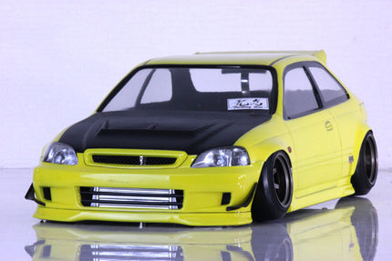 Pandora RC 1/10 Drift Car Body Set Honda Civic EK9 Type-R PAB-3188 JDM D1GP Tokyo Drift