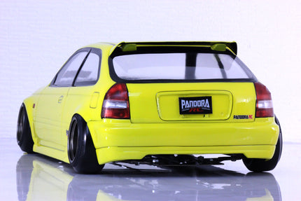 Pandora RC 1/10 Drift Car Body Set Honda Civic EK9 Type-R PAB-3188 JDM D1GP Tokyo Drift