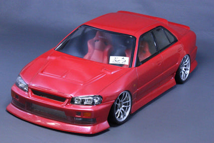Pandora RC 1/10 Drift Car Body Set Nissan Skyline R34 4 door Seden PAB-3145 JDM D1GP Tokyo Drift Nismo