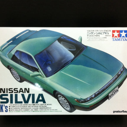24078 Tamiya 1/24 Scale Model Car Kit Nissan Silvia K'S SR20DETT JDM Drift Car