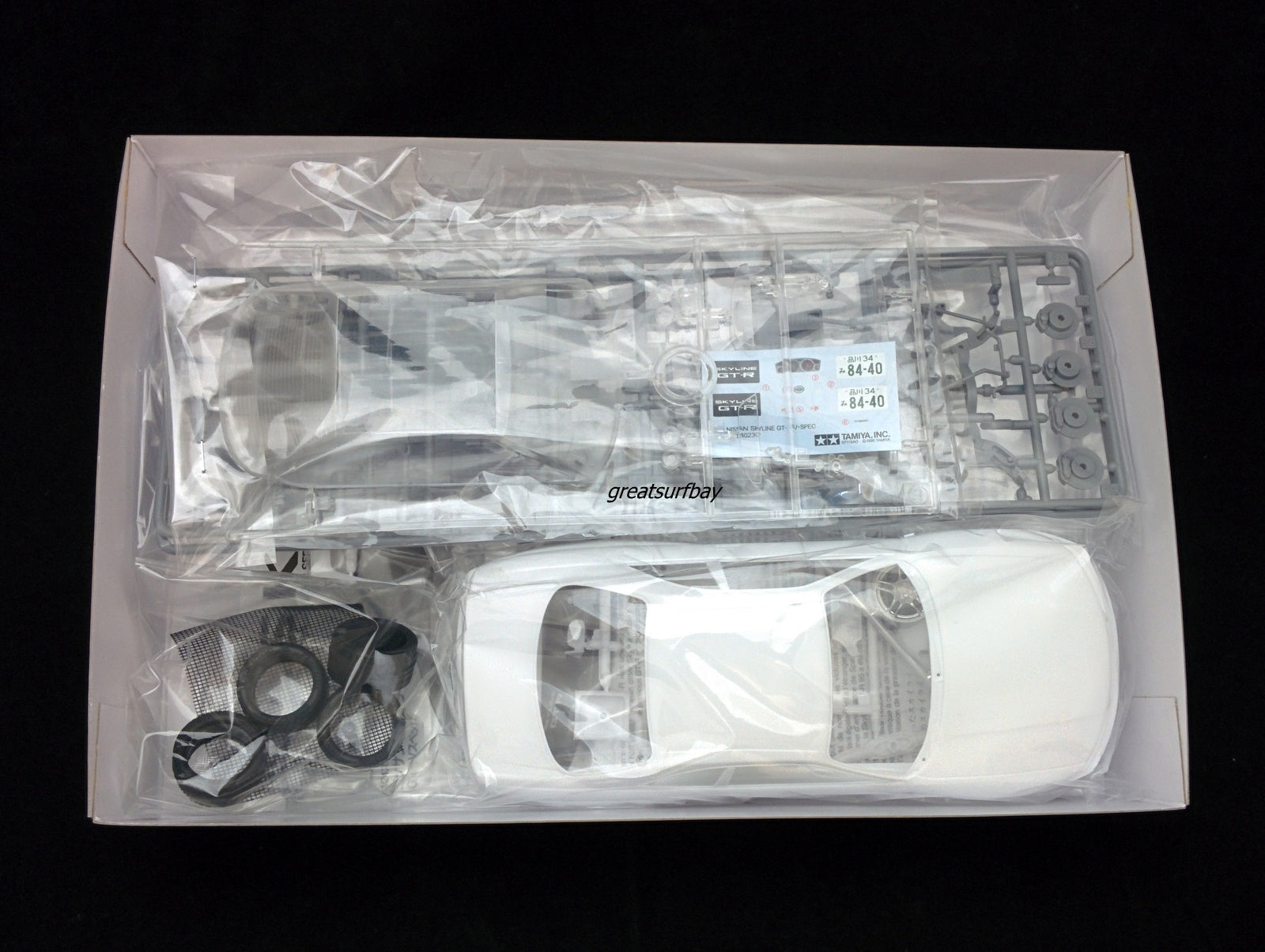 24145 Tamiya 1/24 Scale Model Car Kit Nissan GT-R R33 Skyline JDM