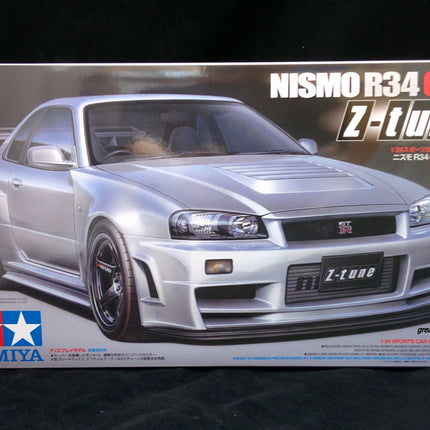 24282 Tamiya 1/24 Scale Model Car Kit Nissan GT-R R34 Ztune Skyline JDM