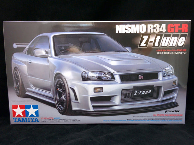 24282 Tamiya 1/24 Scale Model Car Kit Nissan GT-R R34 Ztune Skyline JDM
