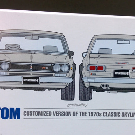 24335 Tamiya 1/24 Scale Model Car Kit Nissan Skyline 2000 GT-R Street Custom