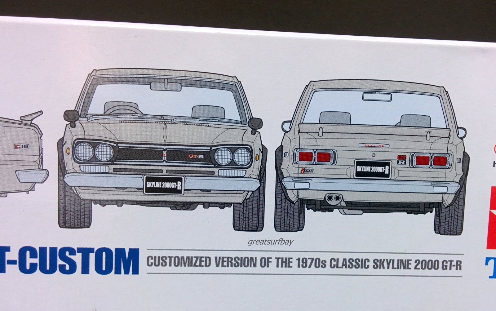 24335 Tamiya 1/24 Scale Model Car Kit Nissan Skyline 2000 GT-R Street Custom