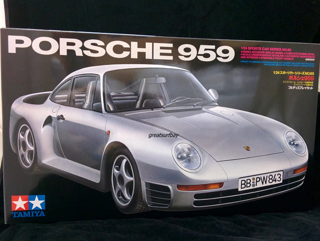 24065 Tamiya 1/24 Scale Model Car Kit Porsche 959 Super Car