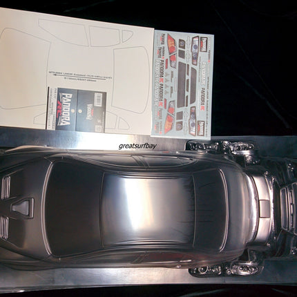 Pandora RC 1/10 Drift Car Body Set Mitsubishi Lancer Evollution X PAB-3157 JDM D1GP Tokyo Drift