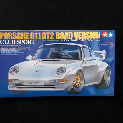 24247 Tamiya 1/24 Scale Model Car Kit Porsche GT2 Street Version