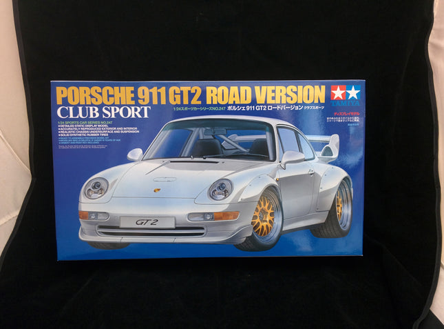 24247 Tamiya 1/24 Scale Model Car Kit Porsche GT2 Street Version