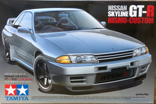 24341 Tamiya 1/24 Scale Model Car Kit Nissan GT-R R32 Nismo Custom RB26DETT JDM
