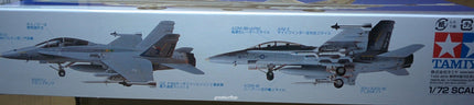Tamiya 1/72 Model Plane Kit US Air Force F/A-18 Hornet USAF Tamiya 60702 USAirForce