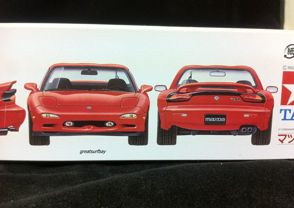 24116 Tamiya 1/24 Scale Model Car Kit Mazda RX-7 R1 FD3S 13B Rotary Engine Included