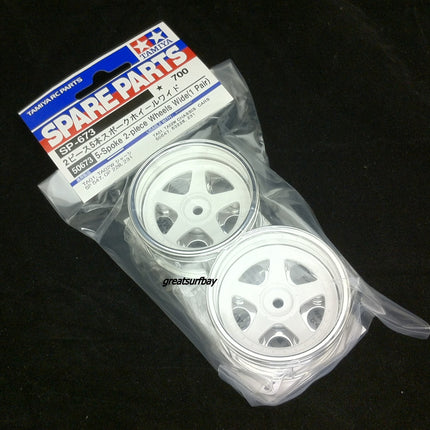 Tamiya 1/10 RC Car Part Touring Car 5Spoke Two piece Wide Wheel Set Tamiya 50673 RC Touring Car Rim