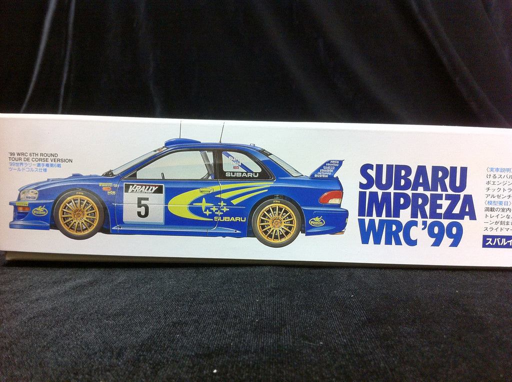 24218 Tamiya 1/24 Scale Model Car Kit Subaru Impreza WRX WRC 1999 JDM World Rally Champ