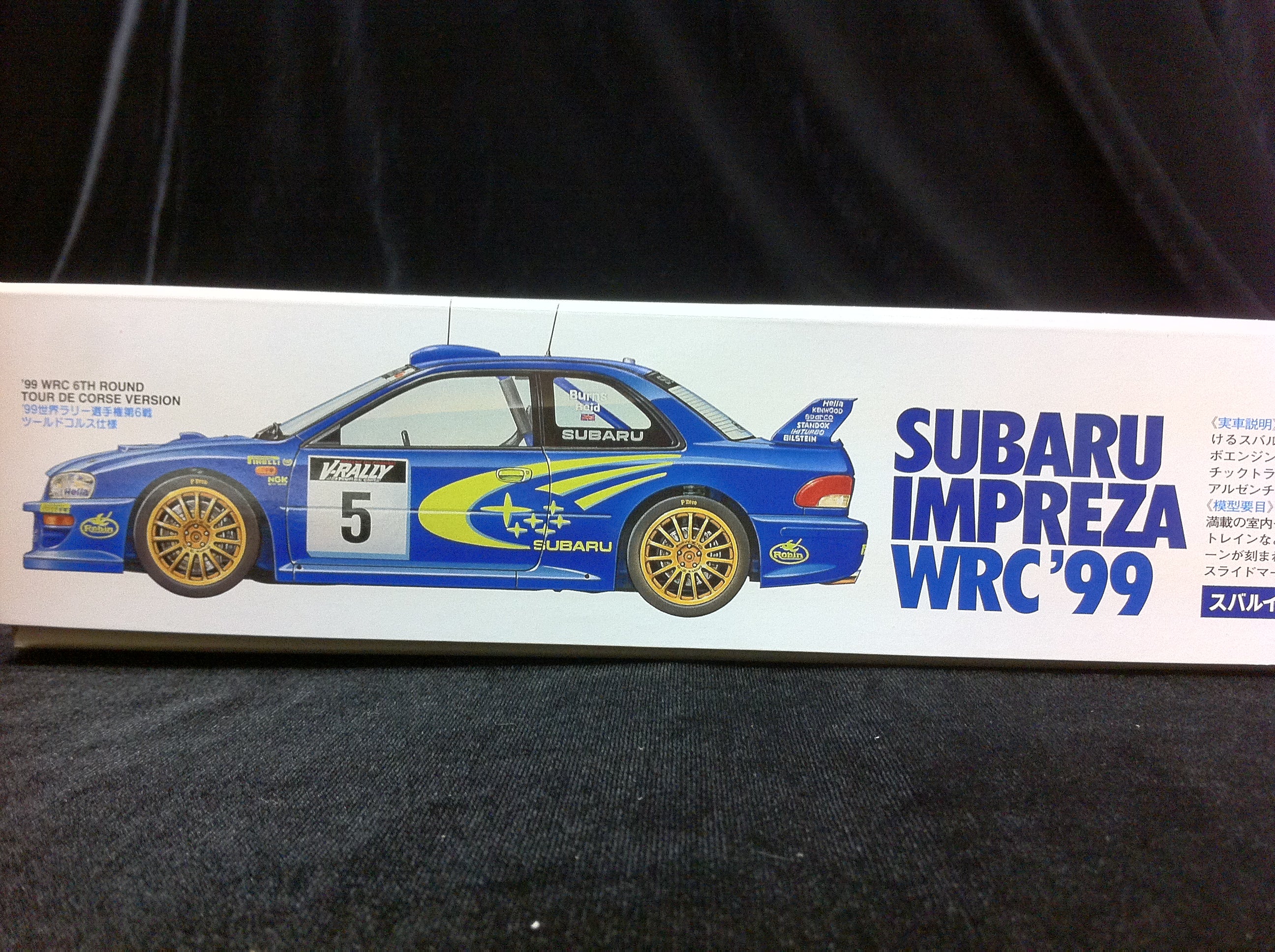 24218 Tamiya 1/24 Scale Model Car Kit Subaru Impreza WRX WRC 1999 JDM World Rally Champ
