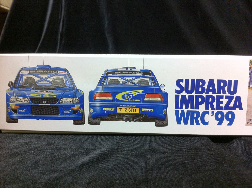 24218 Tamiya 1/24 Scale Model Car Kit Subaru Impreza WRX WRC 1999 JDM World Rally Champ
