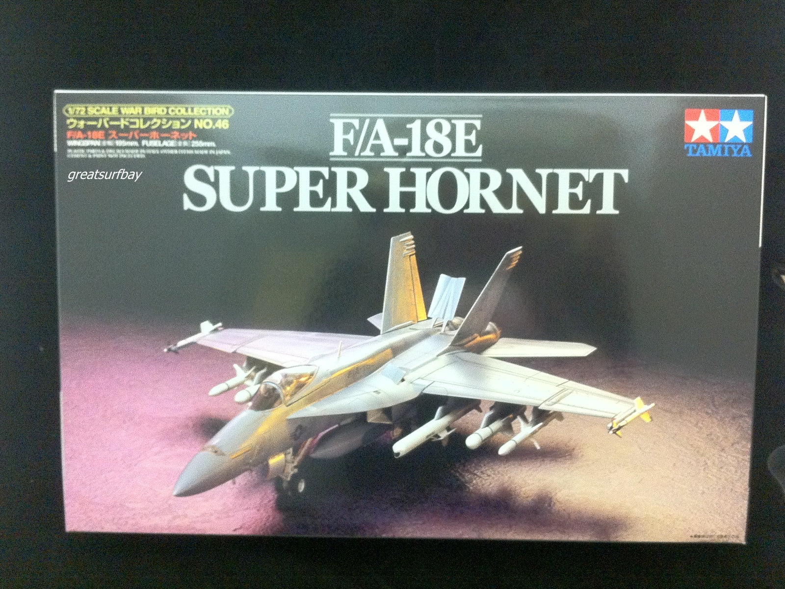 Tamiya 1/72 Model Plane Kit US Air Force F/A-18 SuperHornet USAF Tamiya 60746