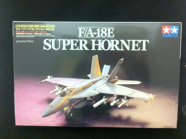 Tamiya 1/72 Model Plane Kit US Air Force F/A-18 SuperHornet USAF Tamiya 60746