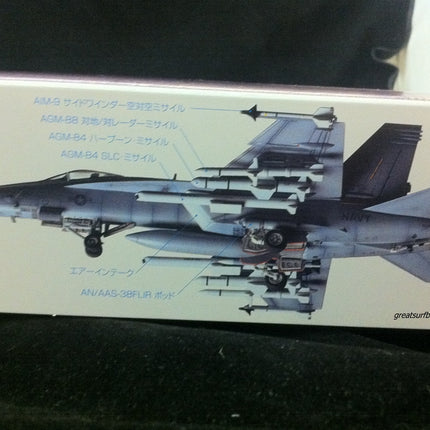 Tamiya 1/72 Model Plane Kit US Air Force F/A-18 SuperHornet USAF Tamiya 60746