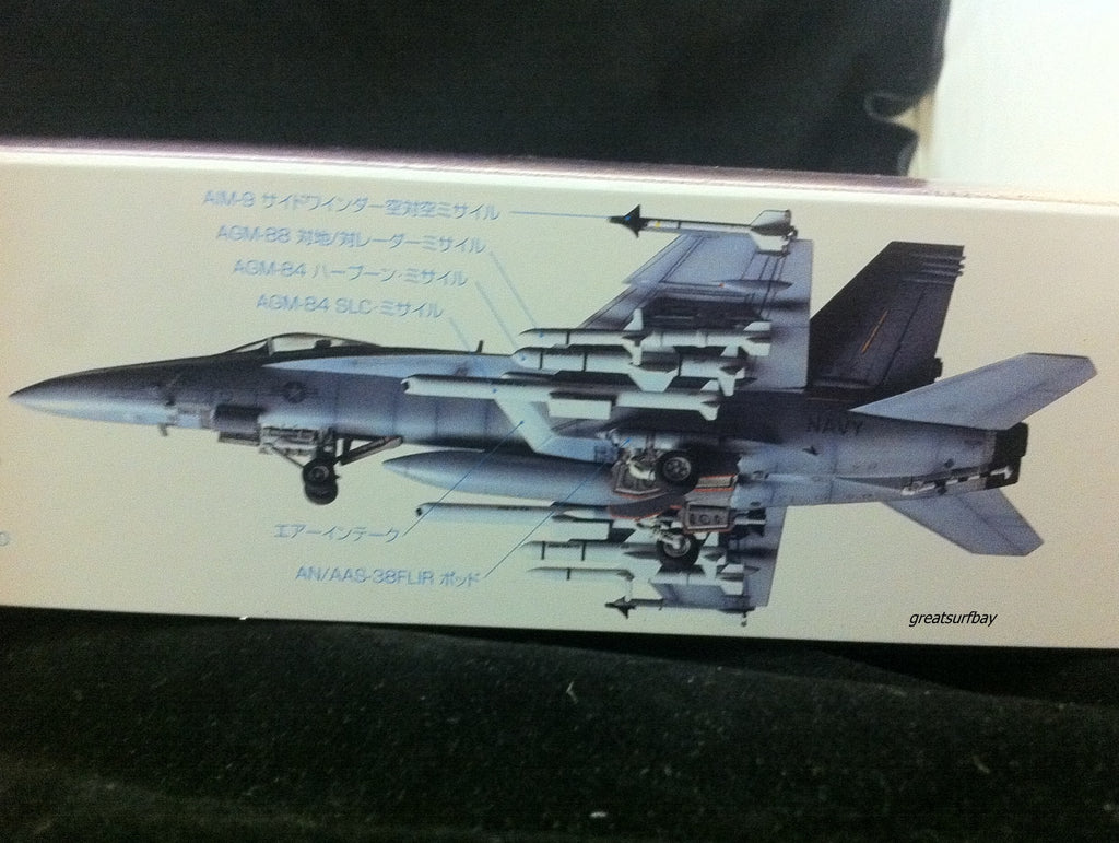 Tamiya 1/72 Model Plane Kit US Air Force F/A-18 SuperHornet USAF Tamiya 60746