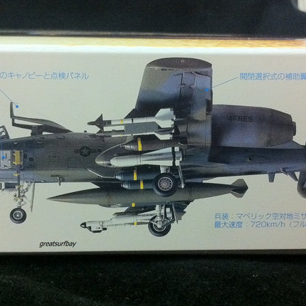 Tamiya 1/72 Model Plane Kit US Air Force A-10A Thunderbolt II Warthog USAF Tamiya 60744