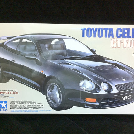 24133 Tamiya 1/24 Scale Model Car Kit Toyota Celica GT-Four WRC 3SGTE
