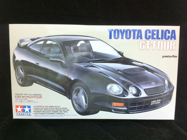 24133 Tamiya 1/24 Scale Model Car Kit Toyota Celica GT-Four WRC 3SGTE