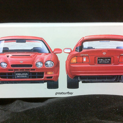 24133 Tamiya 1/24 Scale Model Car Kit Toyota Celica GT-Four WRC 3SGTE