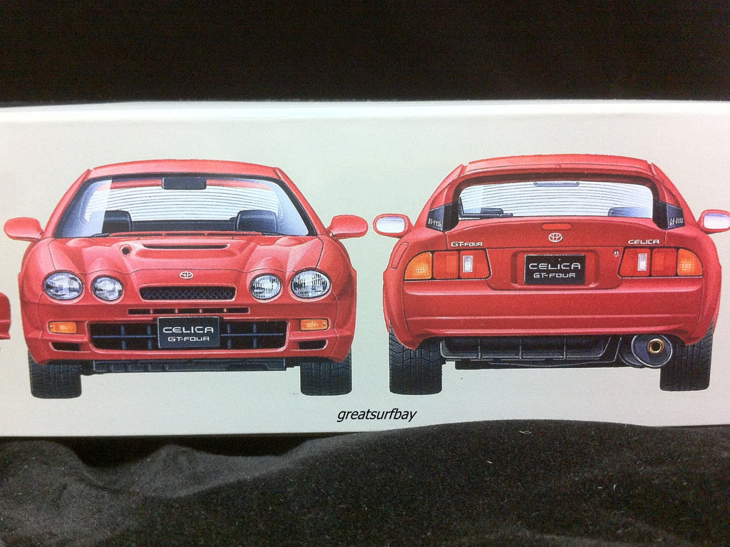 24133 Tamiya 1/24 Scale Model Car Kit Toyota Celica GT-Four WRC 3SGTE