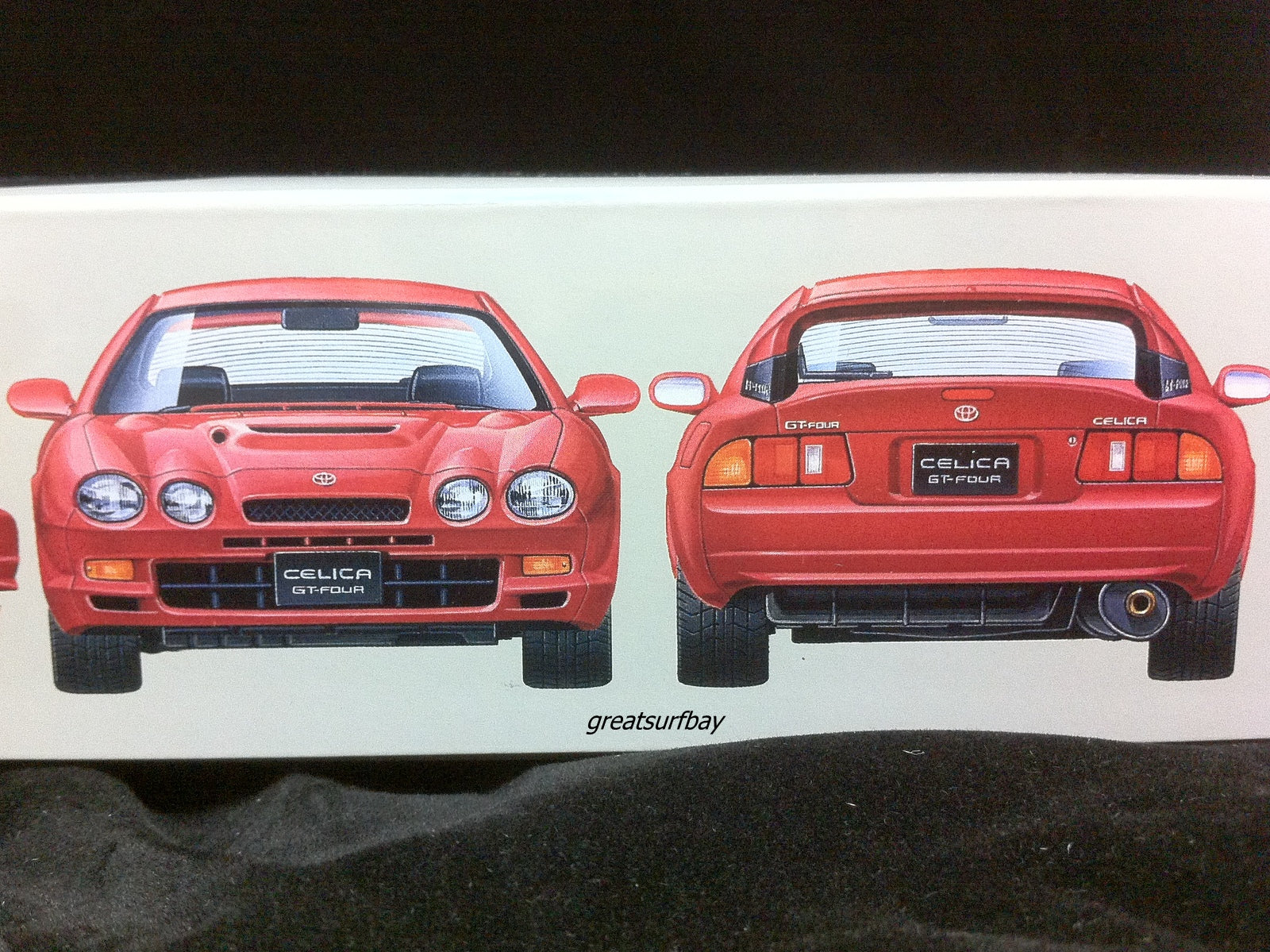 24133 Tamiya 1/24 Scale Model Car Kit Toyota Celica GT-Four WRC 3SGTE