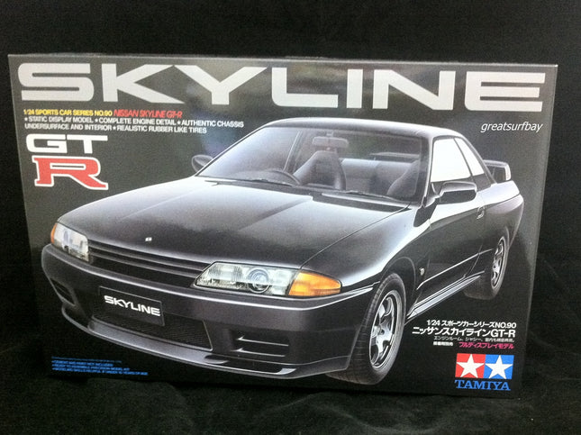 24090 Tamiya 1/24 Scale Model Car Kit Nissan GT-R R32 1990 RB26DETT JDM