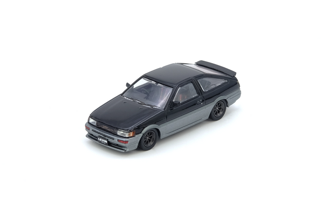 INNO64 1/64 Scale Diecast Car Toyota Corolla Levin (AE86) Black/Grey