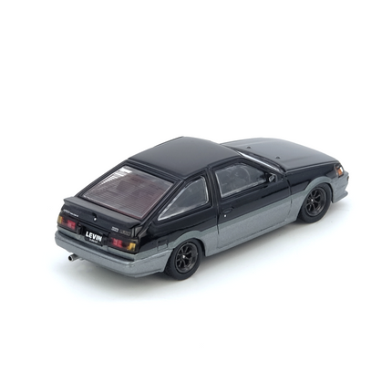 INNO64 1/64 Scale Diecast Car Toyota Corolla Levin (AE86) Black/Grey