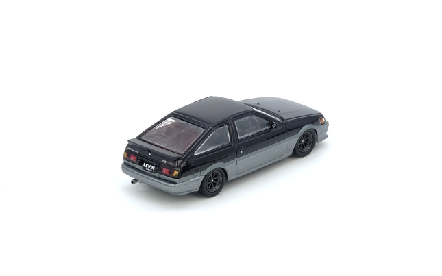 INNO64 1/64 Scale Diecast Car Toyota Corolla Levin (AE86) Black/Grey