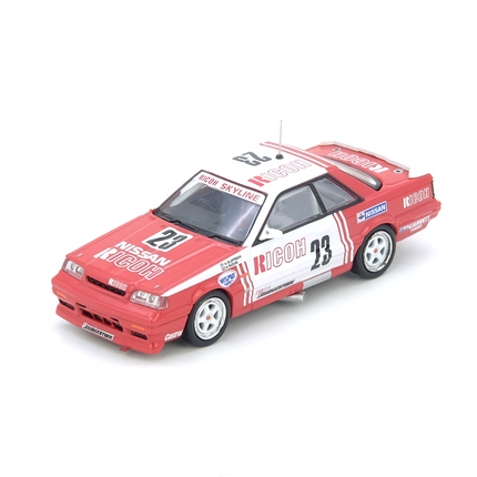 INNO64 1/64 Scale Diecast Car NISSAN SKYLINE GTS-R (R31) #23 "RICOH" JTCC 1988