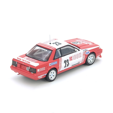 INNO64 1/64 Scale Diecast Car NISSAN SKYLINE GTS-R (R31) #23 "RICOH" JTCC 1988