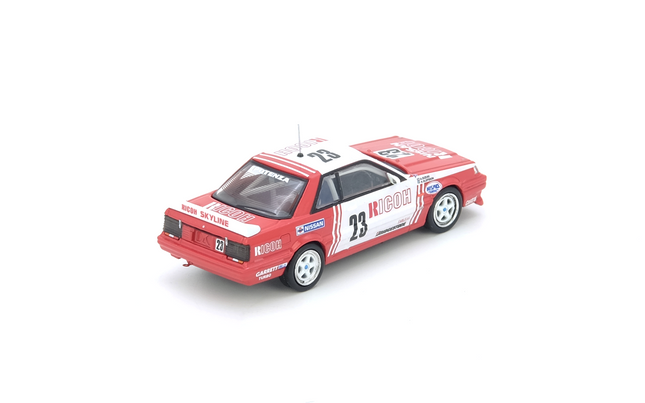 INNO64 1/64 Scale Diecast Car NISSAN SKYLINE GTS-R (R31) #23 "RICOH" JTCC 1988